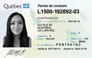 Buy Quebec Driver’s Licence